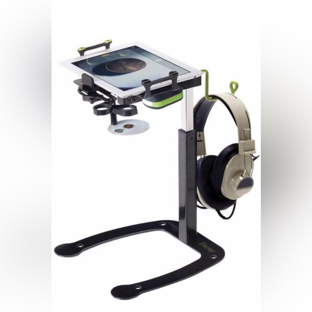 Dewy The Document Camera Stand With Microscope Light And Spring Loaded Clamp